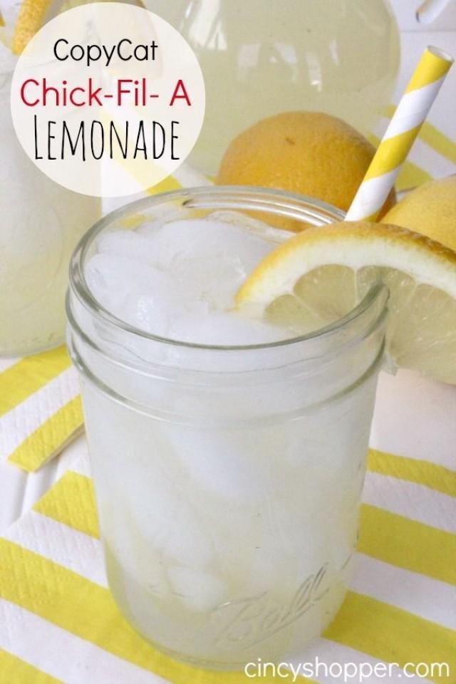 Cocktails & Drinks - CopyCat Chick-Fil-A Lemonade Recipe #2865778 ...