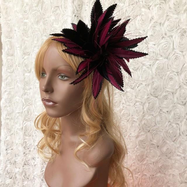 Royal Fascinators Feather Flower Mount FeatherCrafts Millinery Feather ...