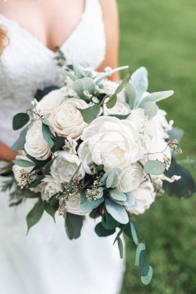 Wedding Bouquet, Wood Bouquet 