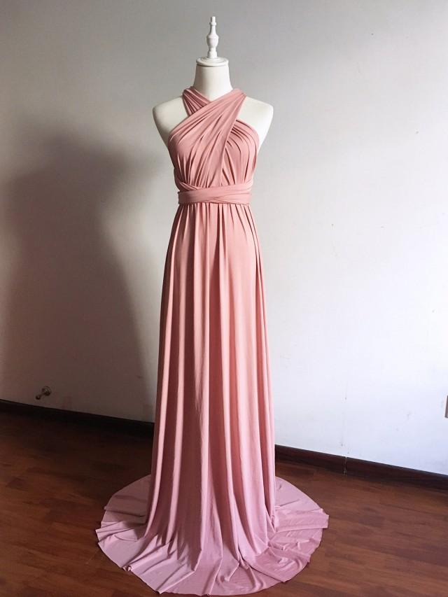 Long/ Short Infinity Bridesmaid Dress Convertible Bridesmaid Dress ...