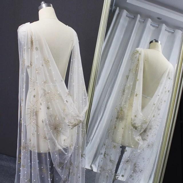 Mystical Wedding Cape / Medieval Lace Cloak / Lace Bridal Cape ...