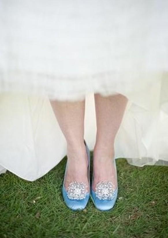 Blue Wedding - Blue Wedding Shoes #796592 - Weddbook